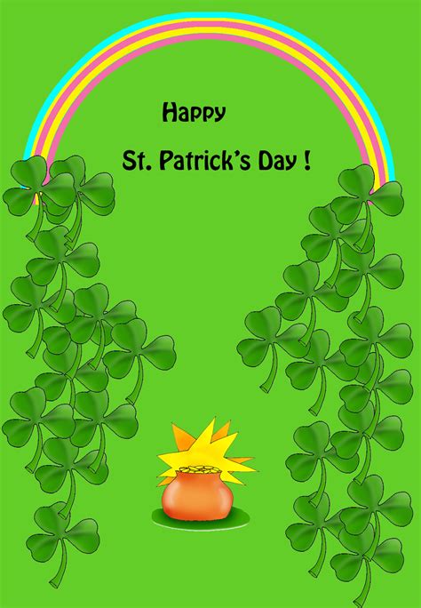 St Patrick S Day Cards Printable